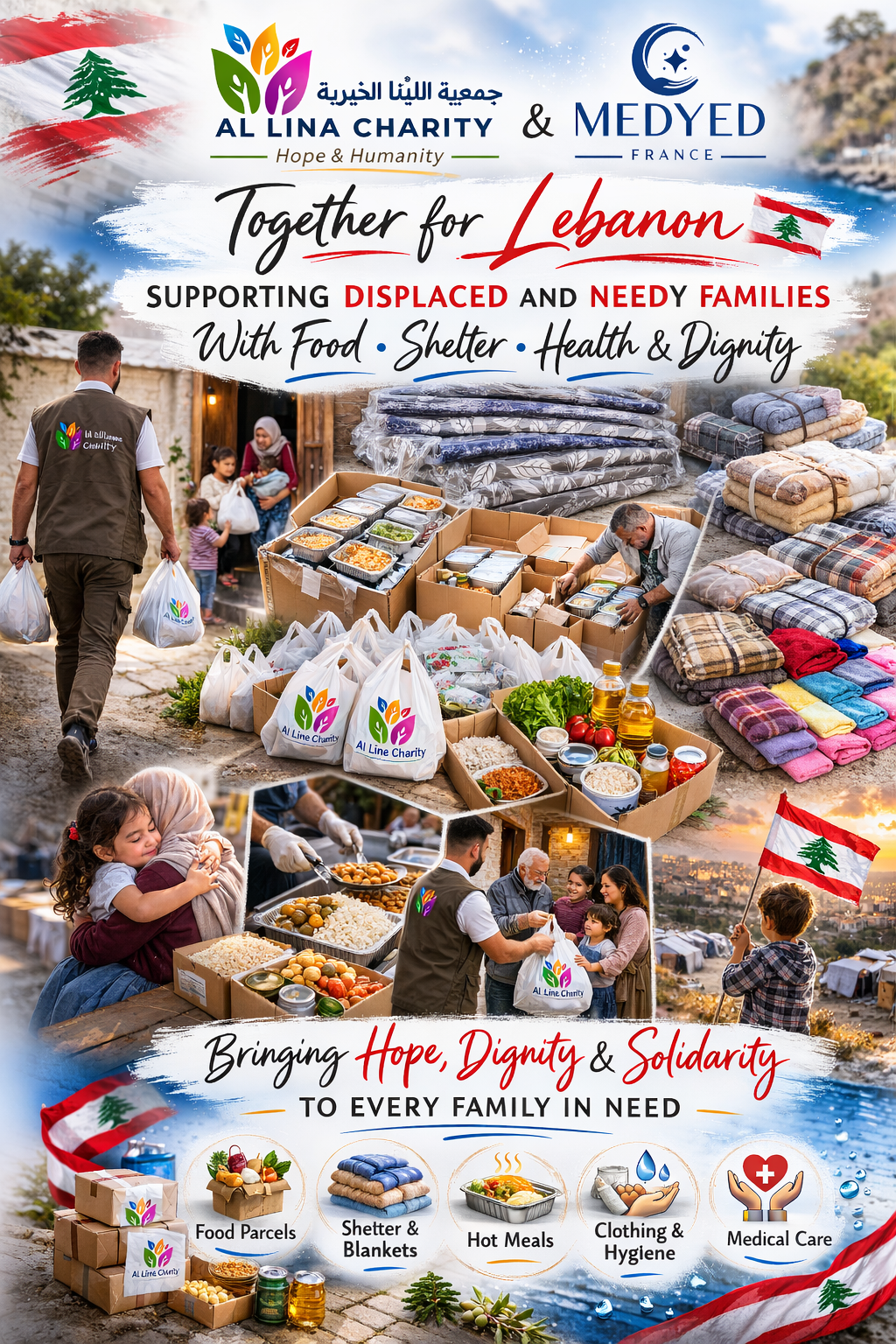 Partnership support for humanitarian action